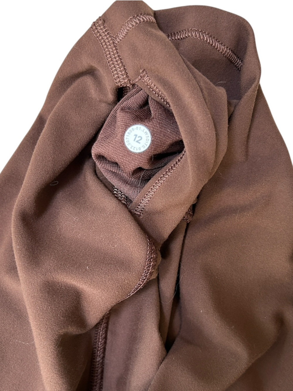 Lululemon Align Pant 28" Full Length Brown Earth Size 12 - Picture 7 of 7